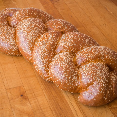 Challah Braid with Sesame