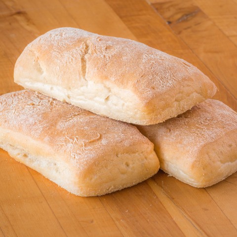 Ciabatta 4x5 white