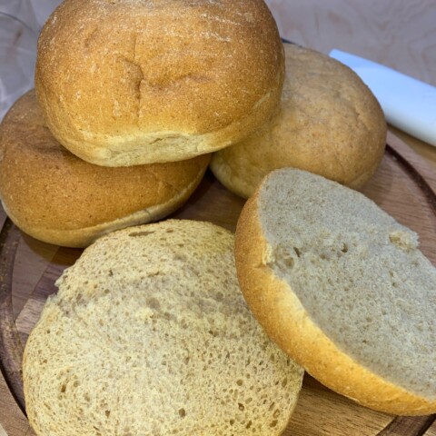 4'' Wheat Hamburger Buns