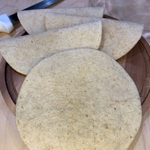 6'' White Wheat Tortillas