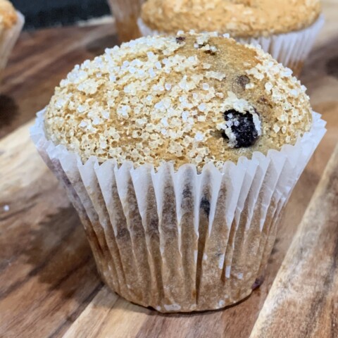 Wheat Blueberry Muffin